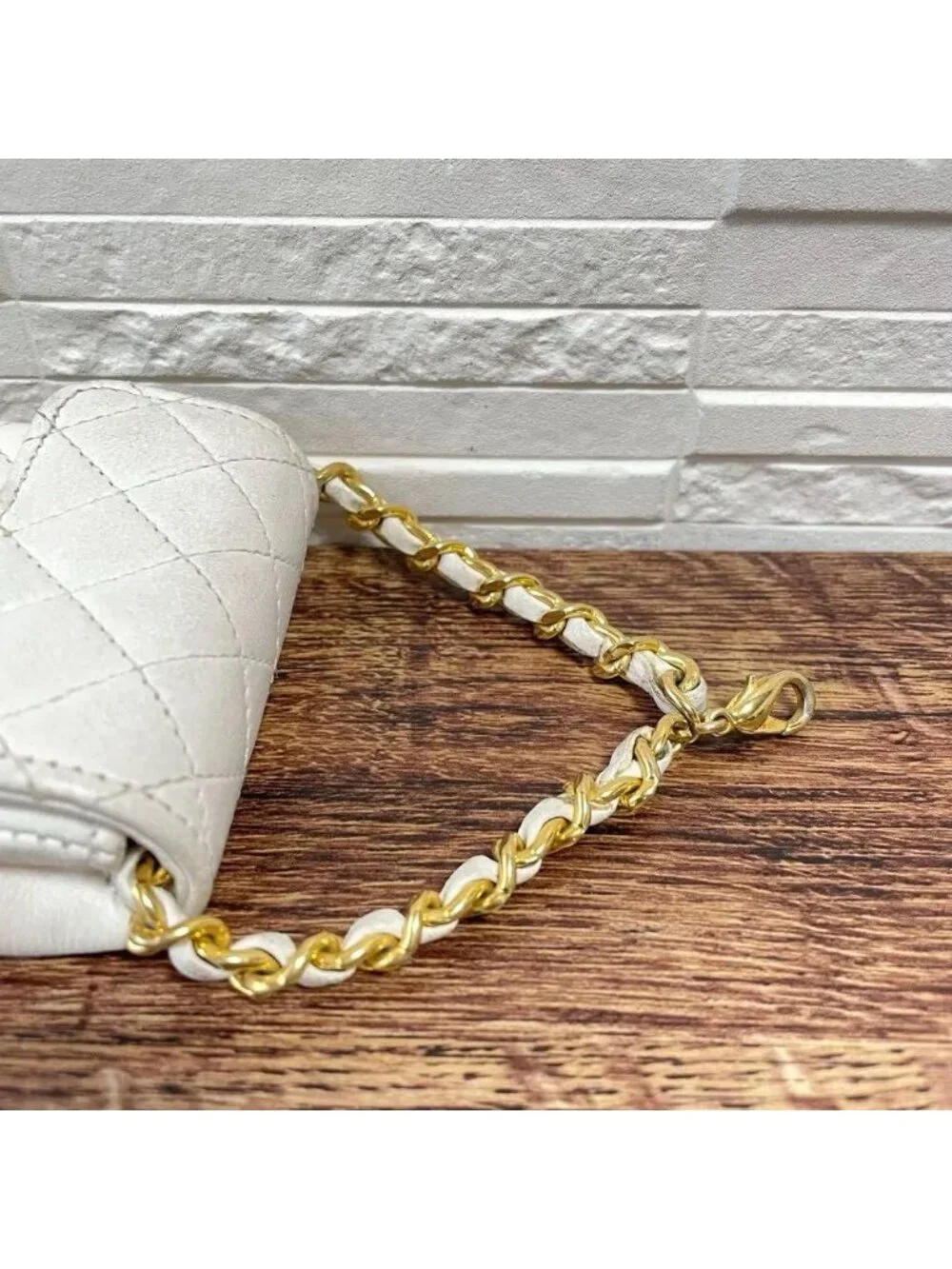 Chanel Mini Quilted Lambskin Chain Shoulder Pouch